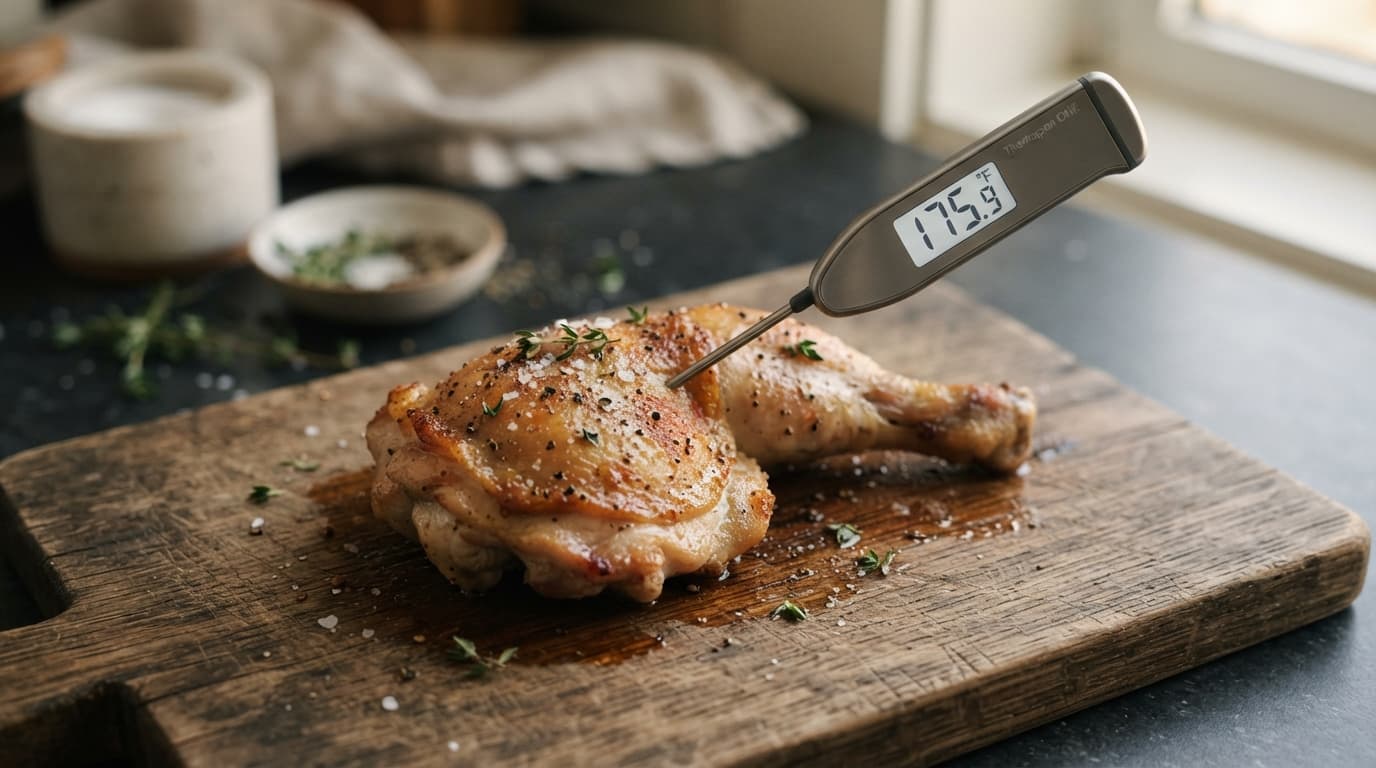 At What Temperature Are Chicken Thighs Done