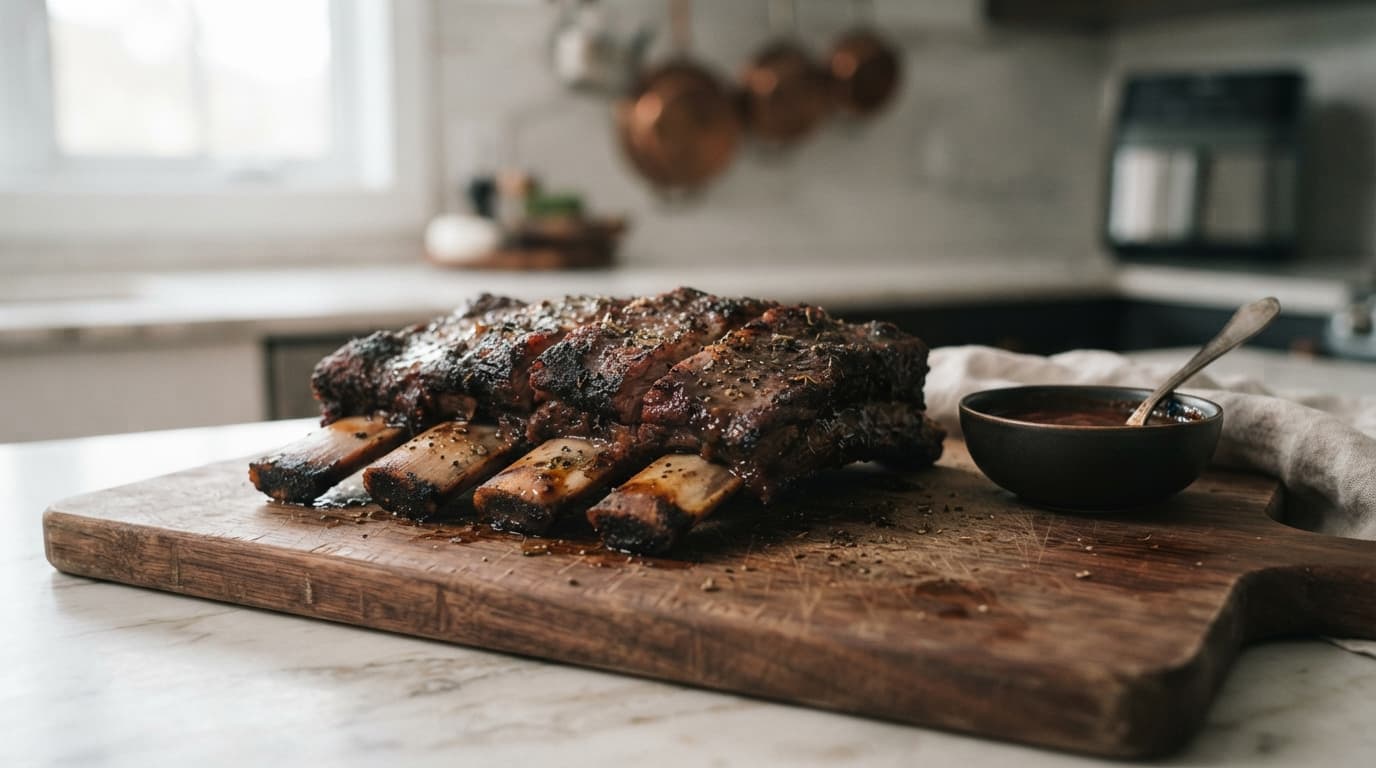 Beef Ribs in the Air Fryer